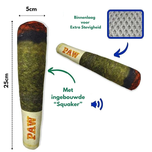 Pluche Sigaar Voor Honden
